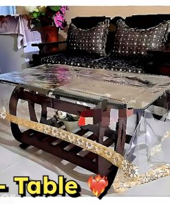স্বচ্ছ পরিষ্কার টিটেবিলের কাভার ম্যাট গ্লাস ম্যাট। ওয়াটারপ্রুফ